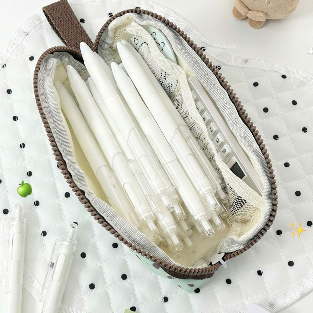Mint Life Großraumige Stifttas – Korean Lifestyle Student Bewertung und Preis